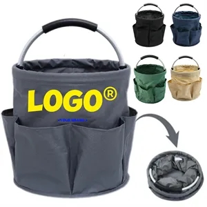 Foldable Bucket Tool Bag With Handle