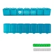 7 Day Pill Container | https://www.bestnamebadges.com