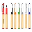 HARPER BAMBOO GEL PEN | https://www.bestnamebadges.com