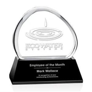 Cappello Liquid Crystal™ Award - Black | https://www.bestnamebadges.com