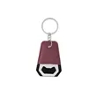 Bottle Opener With Key Chain Leather | https://www.bestnamebadges.com