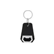 Bottle Opener With Key Chain Leather | https://www.bestnamebadges.com