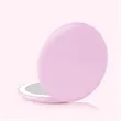LED rechargeable light round mirror Compact | https://www.bestnamebadges.com