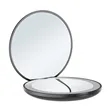 LED rechargeable light round mirror Compact | https://www.bestnamebadges.com
