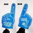 Eva Palm Cheering Foam Finger Sleeves | https://www.bestnamebadges.com