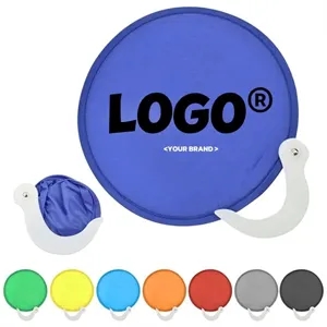 Folding Nylon Disc Fan Foldable Flying