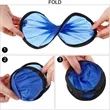 Folding Nylon Disc Fan Foldable Flying | https://www.bestnamebadges.com