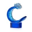 Oceana Award on Paragon Base - Blue | https://www.bestnamebadges.com