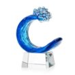 Oceana Award on Robson Base - Clear | https://www.bestnamebadges.com