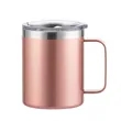 12OZ. Stainless Steel Insulated Mug With Handle In Stock | https://www.bestnamebadges.com