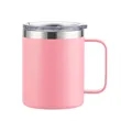 12OZ. Stainless Steel Insulated Mug With Handle In Stock | https://www.bestnamebadges.com