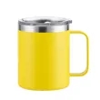 12OZ. Stainless Steel Insulated Mug With Handle In Stock | https://www.bestnamebadges.com
