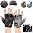 Half Finger Breathable Shock Absorbing Riding Gloves | https://www.bestnamebadges.com