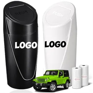 Car Trash Can Bin with Lid