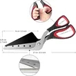 Stainless Steel Pizza Scissors Cutter | https://www.bestnamebadges.com