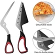 Stainless Steel Pizza Scissors Cutter | https://www.bestnamebadges.com