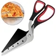 Stainless Steel Pizza Scissors Cutter | https://www.bestnamebadges.com