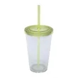 16OZ Classic Transparent Insulated Double Wall Tumbler Cup | https://www.bestnamebadges.com