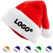 Domestic Santa Christmas Cap Hat Exquisite Pattern | https://www.bestnamebadges.com