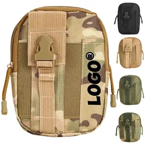 Tactical Waist Belt Bag Molle Edc Pouch Tool Organizer