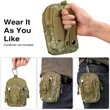 Tactical Waist Belt Bag Molle Edc Pouch Tool Organizer | https://www.bestnamebadges.com
