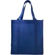 Non-Woven Reusable Gusset Tote Bag USA Decorated (13x10x15) | https://www.bestnamebadges.com