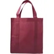 Non-Woven Reusable Gusset Tote Bag USA Decorated (13x10x15) | https://www.bestnamebadges.com