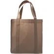 Non-Woven Reusable Gusset Tote Bag USA Decorated (13x10x15) | https://www.bestnamebadges.com