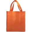 Non-Woven Reusable Gusset Tote Bag USA Decorated (13x10x15) | https://www.bestnamebadges.com