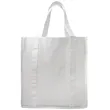 Non-Woven Reusable Gusset Tote Bag USA Decorated (13x10x15) | https://www.bestnamebadges.com