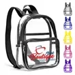Clear Mini Backpack Stadium Approved Lightweight Waterproof | https://www.bestnamebadges.com