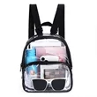 Clear Mini Backpack Stadium Approved Lightweight Waterproof | https://www.bestnamebadges.com