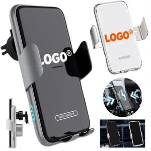 15W Fast Charging Car Wireless Charger Holder In Stock