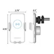 15W Fast Charging Car Wireless Charger Holder In Stock | https://www.bestnamebadges.com