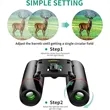 Mini Binoculars Blue Film Outdoor Telescope In Stock | https://www.bestnamebadges.com