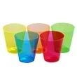 Clear Plastic Shot Glasses For Party Use | https://www.bestnamebadges.com