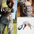 Portable Mini COB Keychain Light Flashlight with Carabiner | https://www.bestnamebadges.com