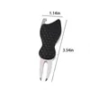Contour Golf Divot Tool with Removable Ball Marker | https://www.bestnamebadges.com
