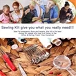Beginners Starters Needles Thread Case Organizer Sewing Kits | https://www.bestnamebadges.com