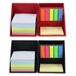 Foldable Colorful Sticky Notes Box With Pen Holder In Stock | https://www.bestnamebadges.com