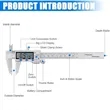 Stainless Steel Digital Vernier Caliper Measuring Tool | https://www.bestnamebadges.com