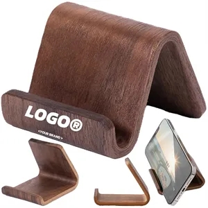 Solid Wood Creative Phone Stand Desktop Support Universal