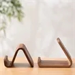Solid Wood Creative Phone Stand Desktop Support Universal | https://www.bestnamebadges.com