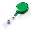 Translucent Retractable Back Buckle Badge Clip Reel Wheel | https://www.bestnamebadges.com