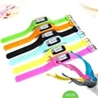 Customized Silicone Electronic Watch Bracelet Pedometer | https://www.bestnamebadges.com