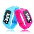 Customized Silicone Electronic Watch Bracelet Pedometer | https://www.bestnamebadges.com