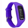 Customized Silicone Electronic Watch Bracelet Pedometer | https://www.bestnamebadges.com