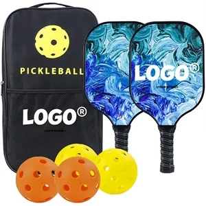 Pickleball Set with 4 Balls and 1 Bag