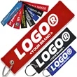 Personalized Keychains Customized Embroidered Key Tags | https://www.bestnamebadges.com