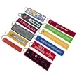 Personalized Keychains Customized Embroidered Key Tags | https://www.bestnamebadges.com